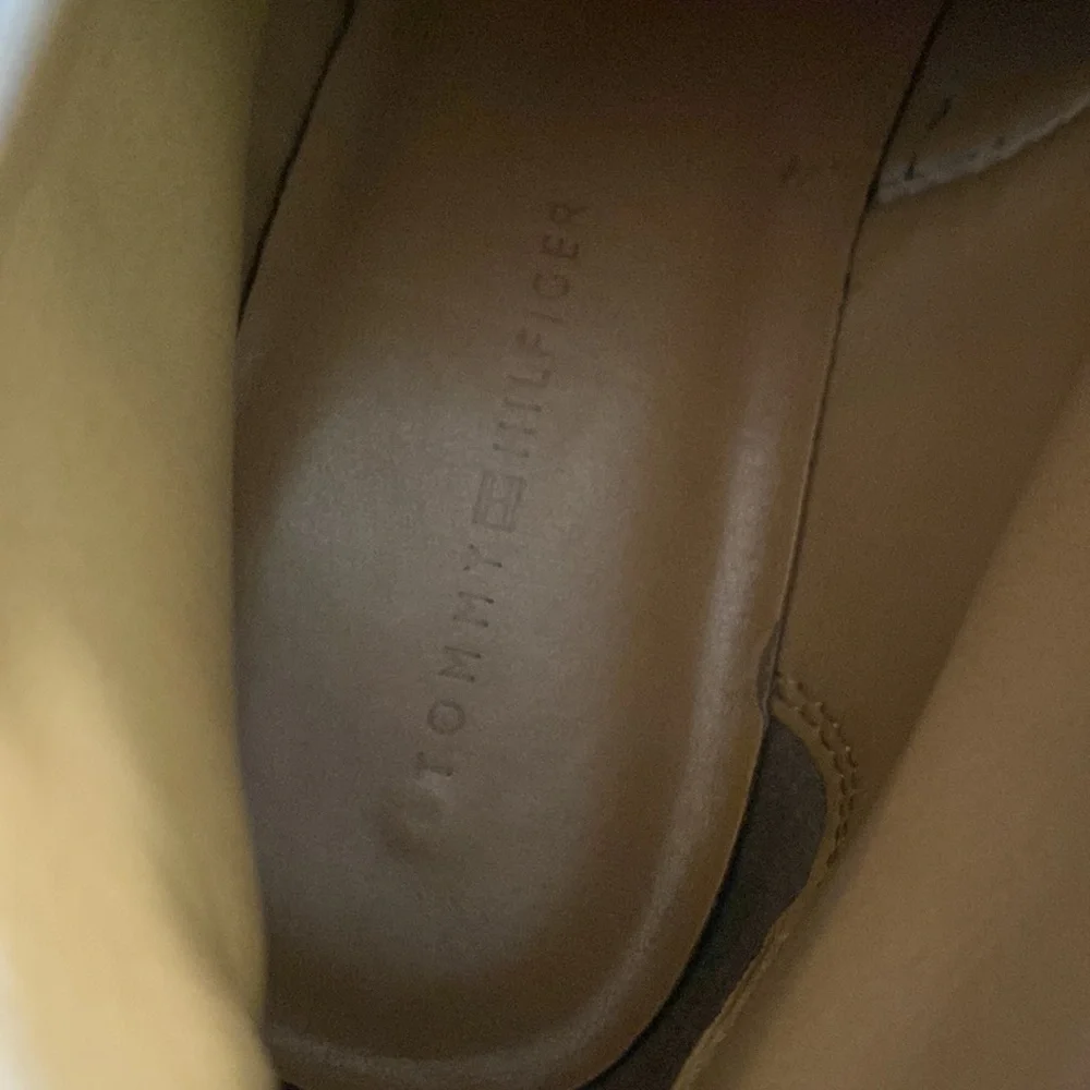 Tommy Hilfiger womens booties; size 6.5 medium
